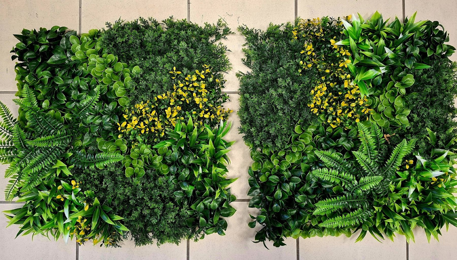 Tutte le decorazioni: 10 Stk dekorative Gras Fliese "ARTIFICIAL GRAS" 50 -50 cm – Nuovo e nell'imballaggio originale da Rovio venduto da POSITIFFARTandPLANTS