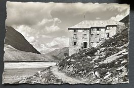 Saas-Tal. Berghotel Mattmark am Monte Moro-Pass./ Photo Gyge