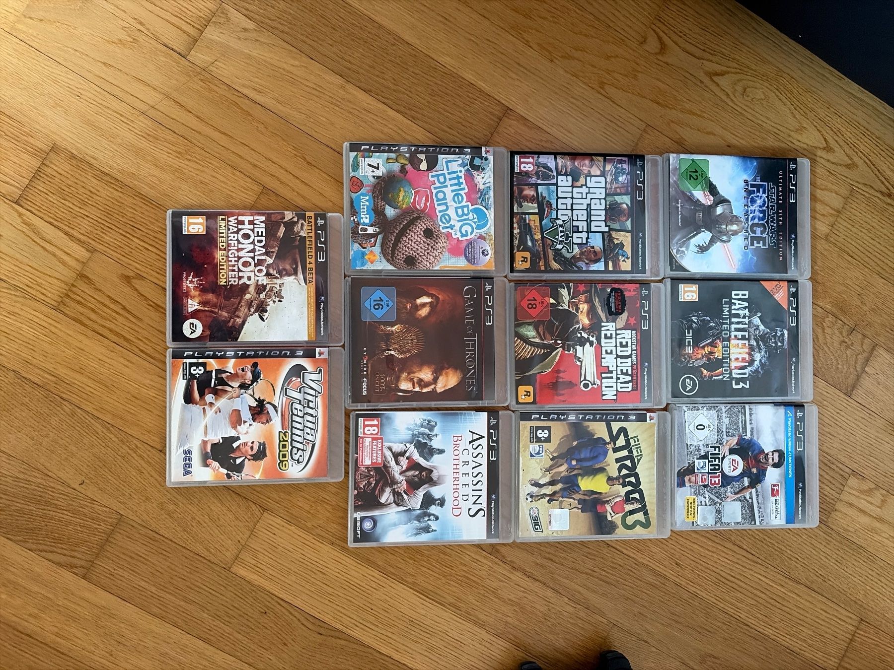 Sony Console: PlayStation 3 Konsole + 10 + 3Controller - Perfek... – Usato da Richterswil venduto da sho_7bg5 1