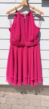 Pinkes Cocktailkleid Gr. 40