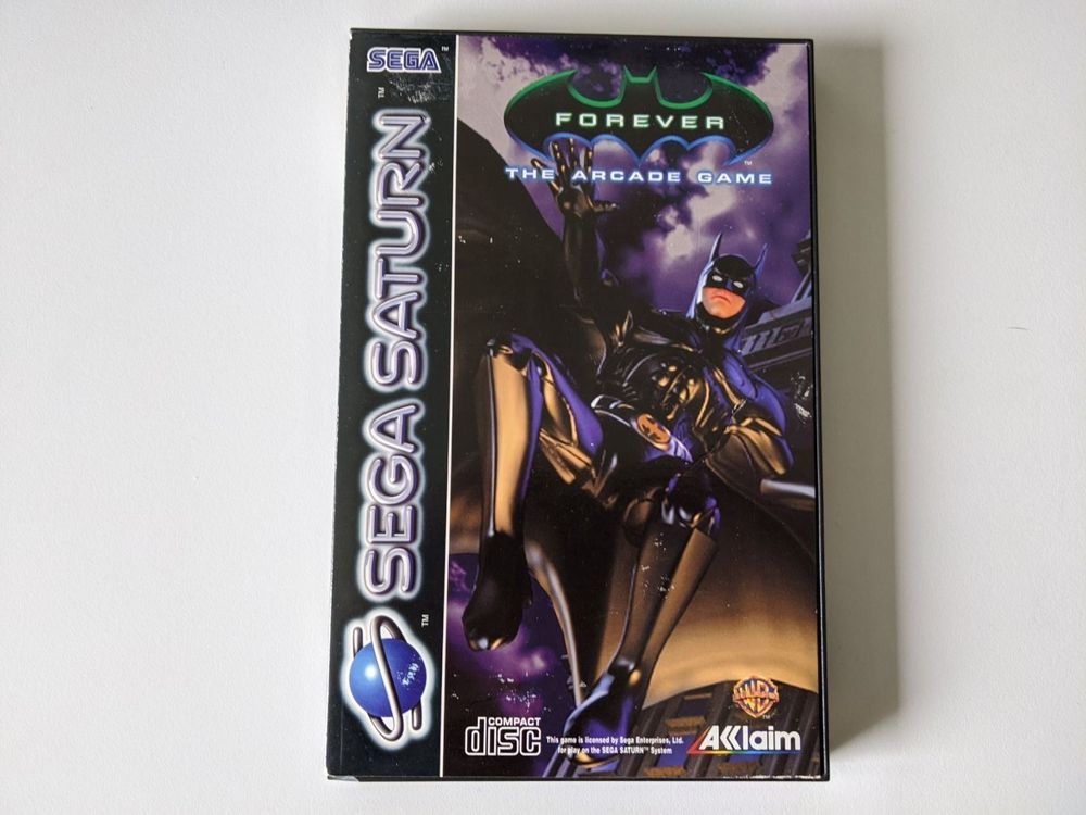 Batman Forever The Arcade Game Sega Saturn Spiel OVP | Kaufen auf Ricardo