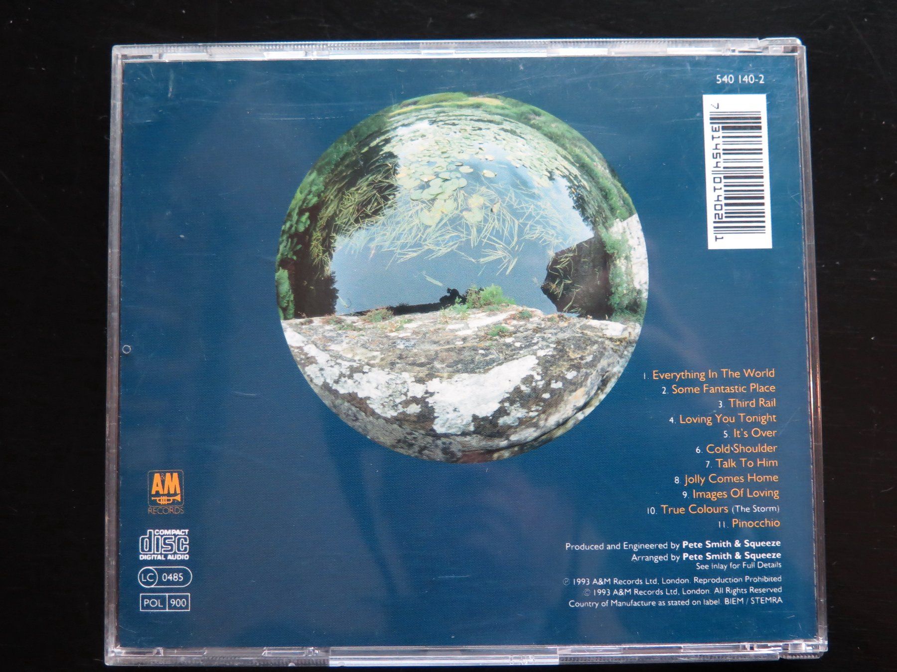 CD: (p) CD SQUEEZE: Some fantastic place, 1993 – Usato da Bern venduto da Balzamico 1