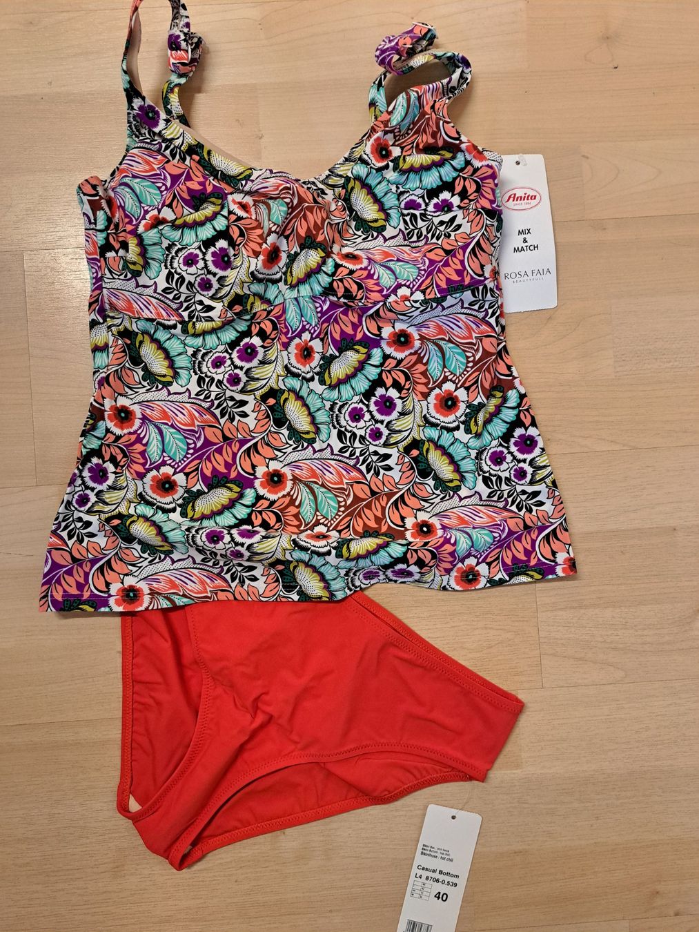 Costumi da bagno & Bikini: Tankini 40 D Rosa Faia – Nuovo (secondo la descrizione) da Gams venduto da inf_lj66