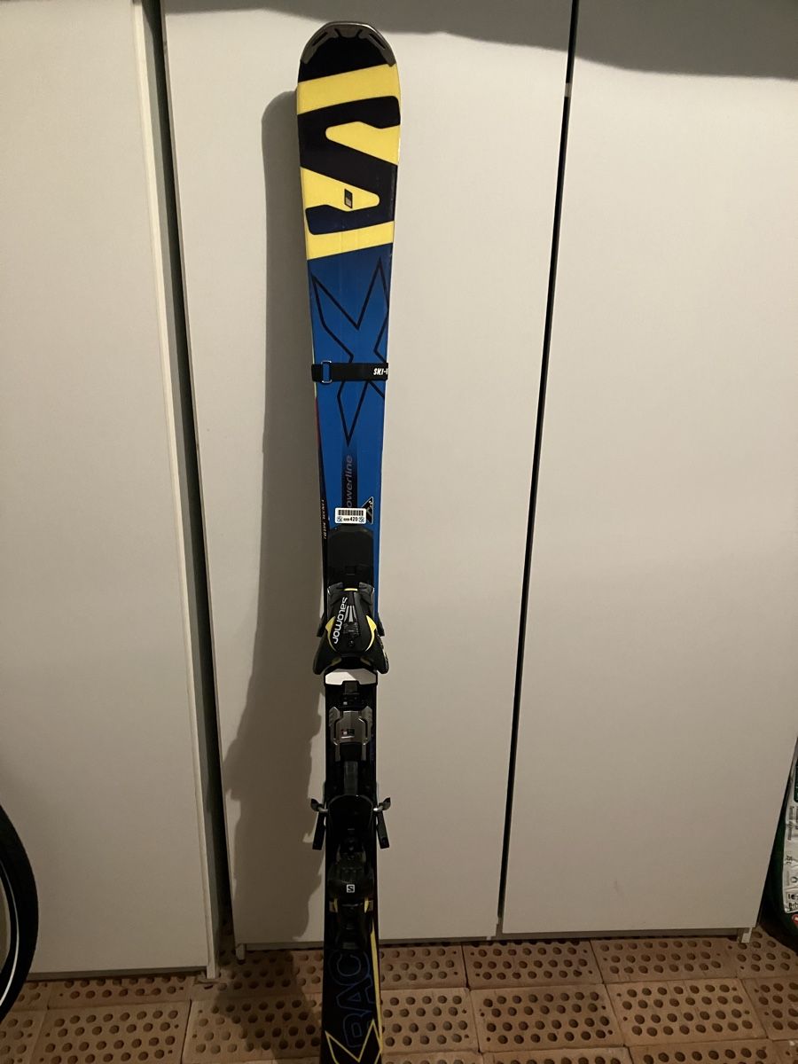 Salomon Sci: Salomon Ski Powerline woodcore 155 – Usato da Bern venduto da dinamaria 4