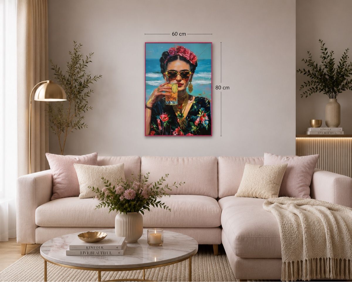 Posters & Illustrations: Bild Frida Kahlo 60x80 cm neu – Neuf avec emballage d'origine à Hausen AG par Feel_pink 1