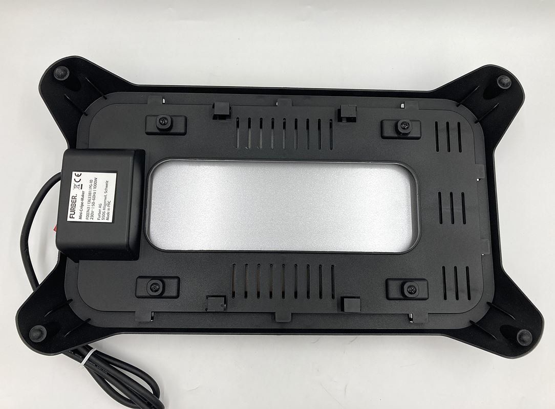Elettrodomestici da cucina: FURBER | Mini-Crêpe-Maker | 1000W | Schwarz – Nuovo (secondo la descrizione) da Wittenbach venduto da Restwert_St-Gallen 6