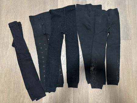 Mädchen Termo-Leggings, Schwarz, Grösse 122-128, Winter!