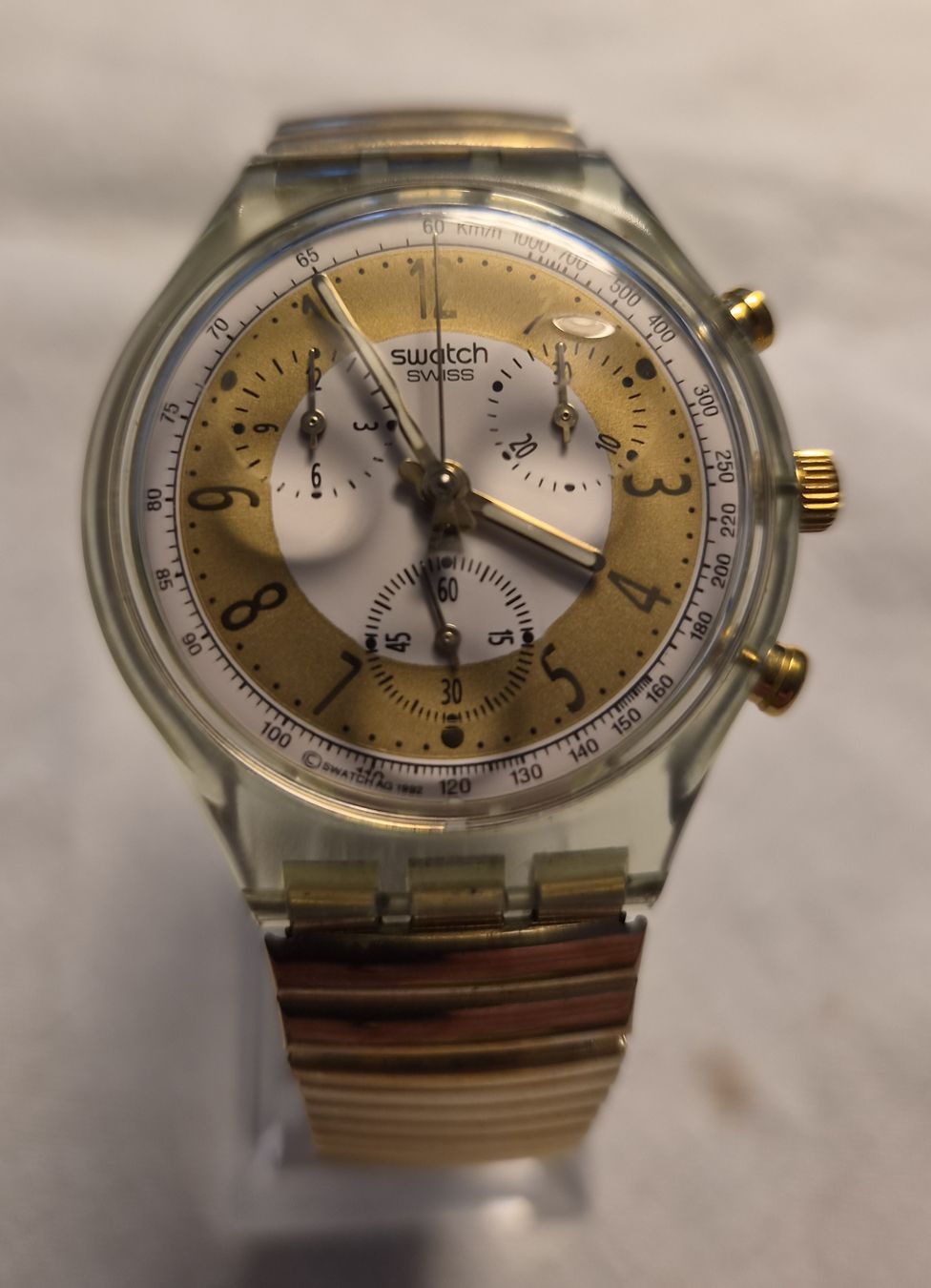 Swatch Orologi: Swatch Chrono GOLDEN GLOBE – Usato da Rüschlikon venduto da Dave830 1