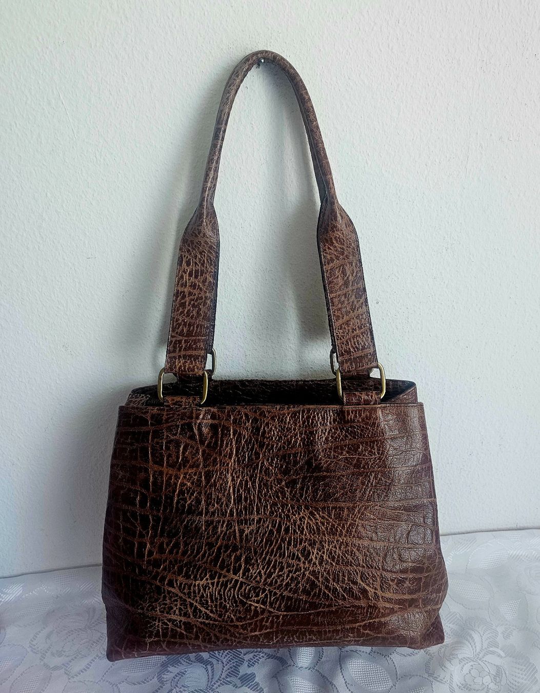 Navyboot Borse da donna: *NAVYBOOT * Original Leder Damen Handtasche – Usato da Bronschhofen venduto da Xena37 7