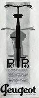 Peugeot Motorrad - Alte Werbung / Ancienne publicité 1928