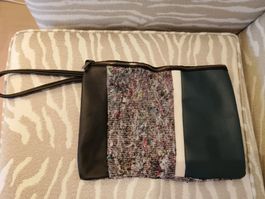 Handtasche Clutch bunt neu