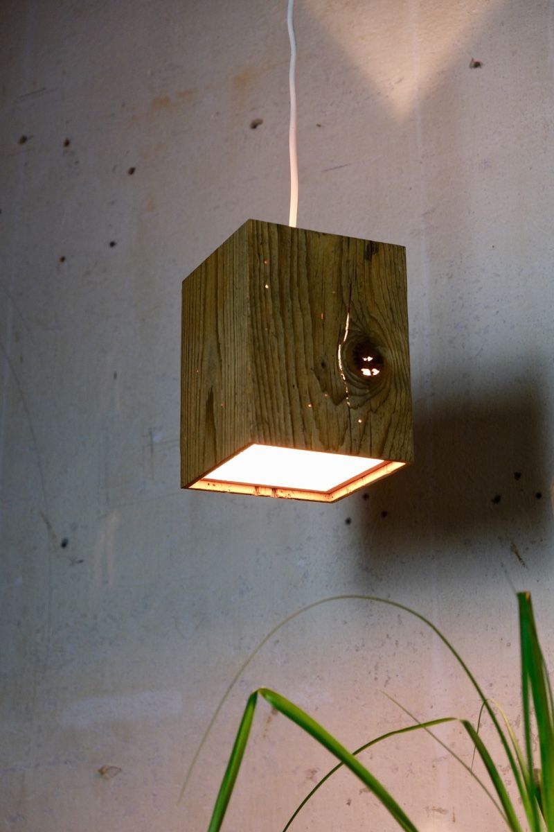 Lampen: Altholz Lampe – Neu (gemäss Beschreibung) aus Bern von KomodoWa 4
