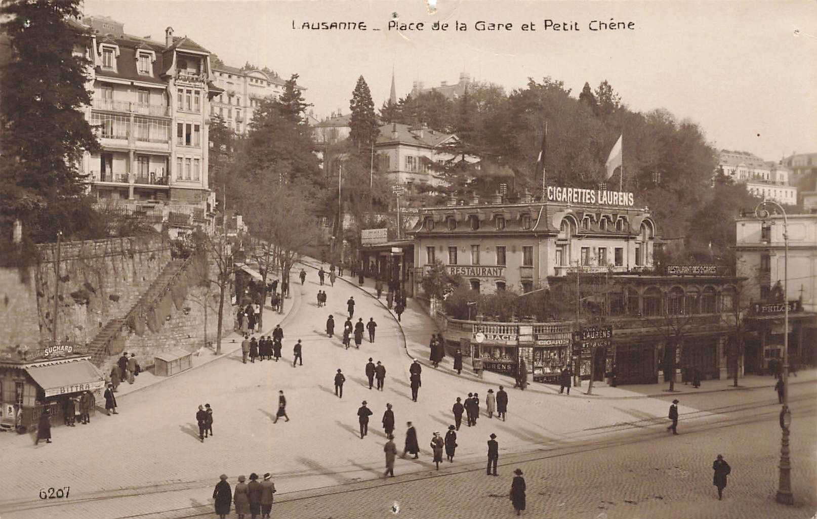 Ansichtskarten: Lausanne – Gebraucht aus Biasca von Blenio71