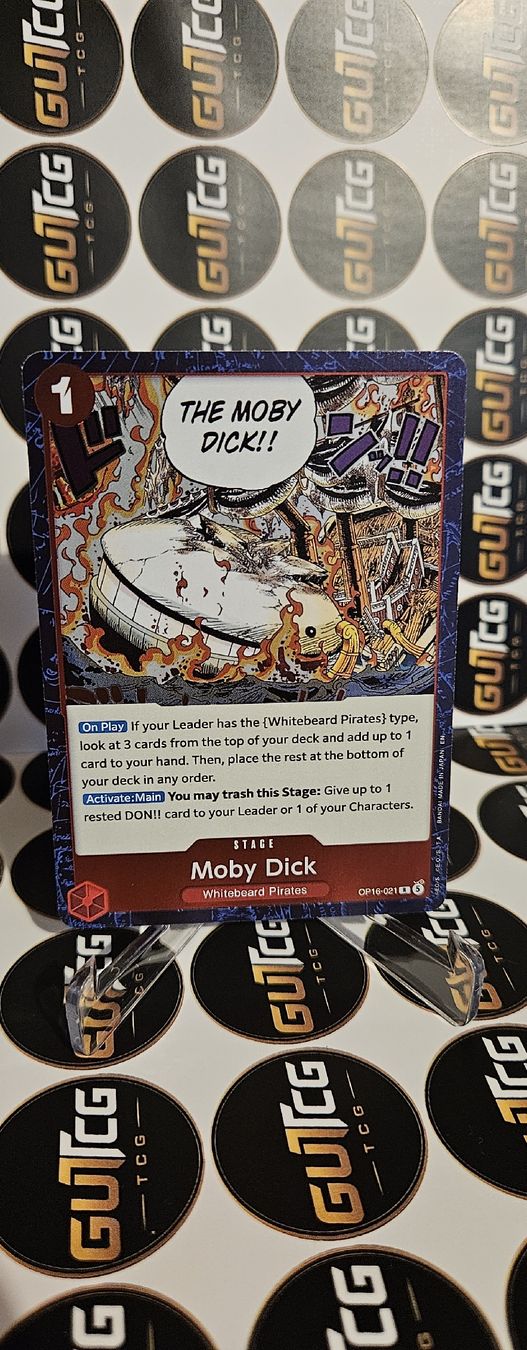 Bandai Sammelbilder & Trading cards: One Piece Moby Dick – Neu (gemäss Beschreibung) aus Rümlang von GUTCG