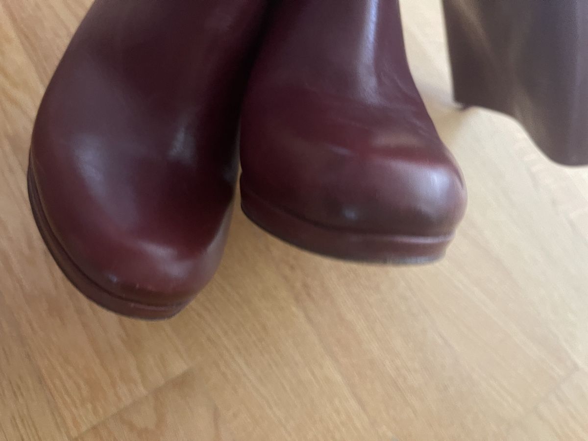 Scarpe da donna: Stiefel Leder Absatzschuhe Gr. 36-37 – Usato da Rüschlikon venduto da leo_mwz2 5