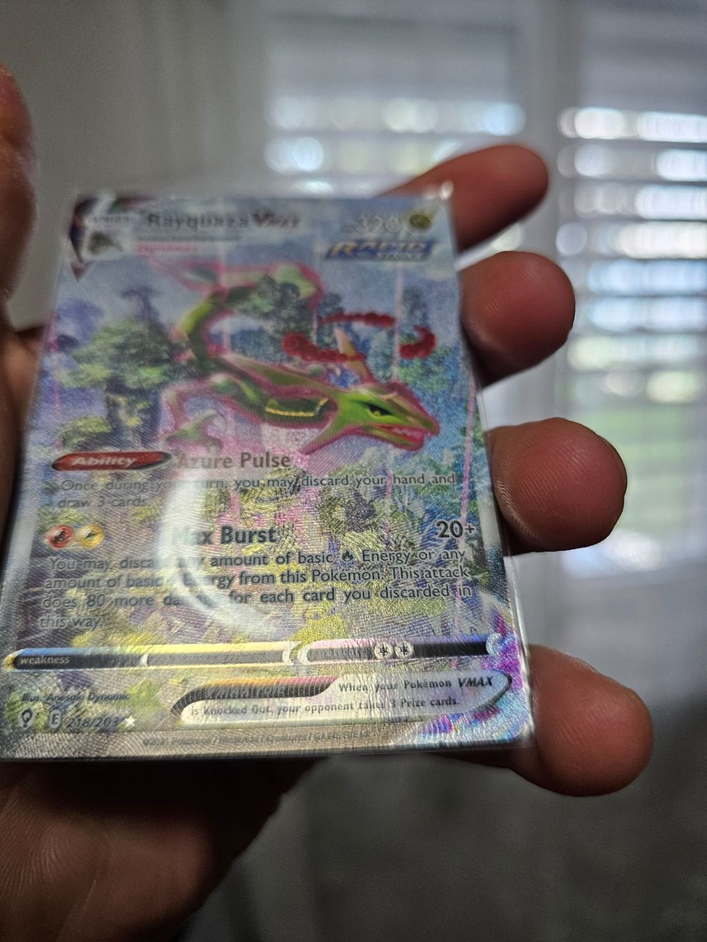 Cartoline: Rayquaza VMAX Evolving Skies 218/203 – Usato da Contone venduto da mas_w85c 5