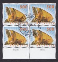 2005 Viererblock Nr.1160 J. Enschedé  5Fr. 2 Auflage ERSTTAG