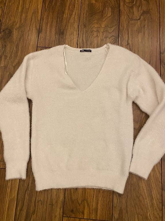 Maglioni & Felpe: Pull doux blanc taille S jamais porté Zara  – Usato da Lausanne venduto da nat_h2gw