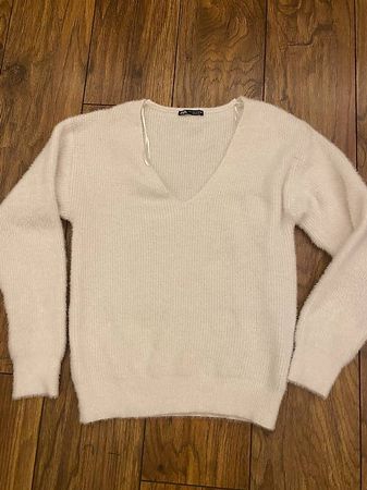 Pull doux blanc taille S jamais porté Zara 