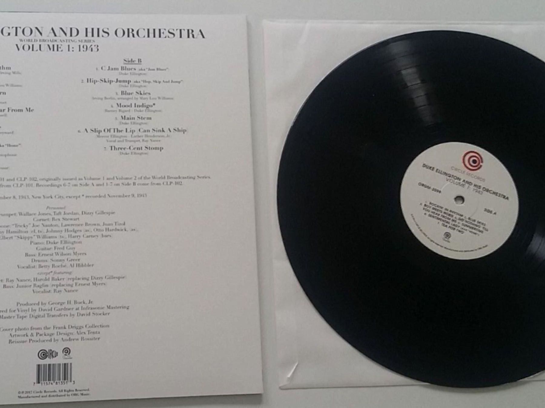 Dischi in vinile: Duke Ellington 1943 volume 1 – Usato da Noes venduto da Orsomarso72 3