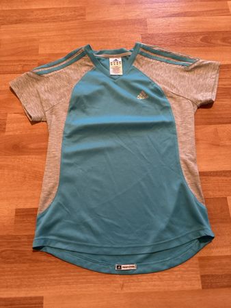 Adidas Sport T-Shirt Damen Gr. 36 einf. Brustweite 42 cm