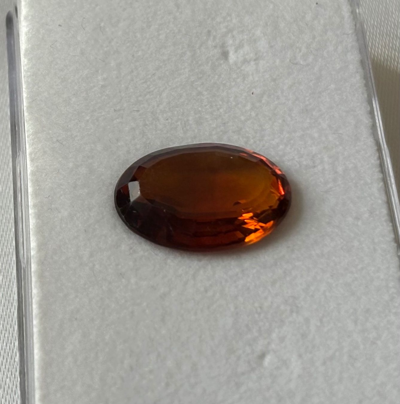 Pietre preziose: Citrin Oval, facettiert 7.2 ct. – Usato da Brugg AG venduto da lau_9rvy 2