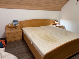 Doppelbett Holz