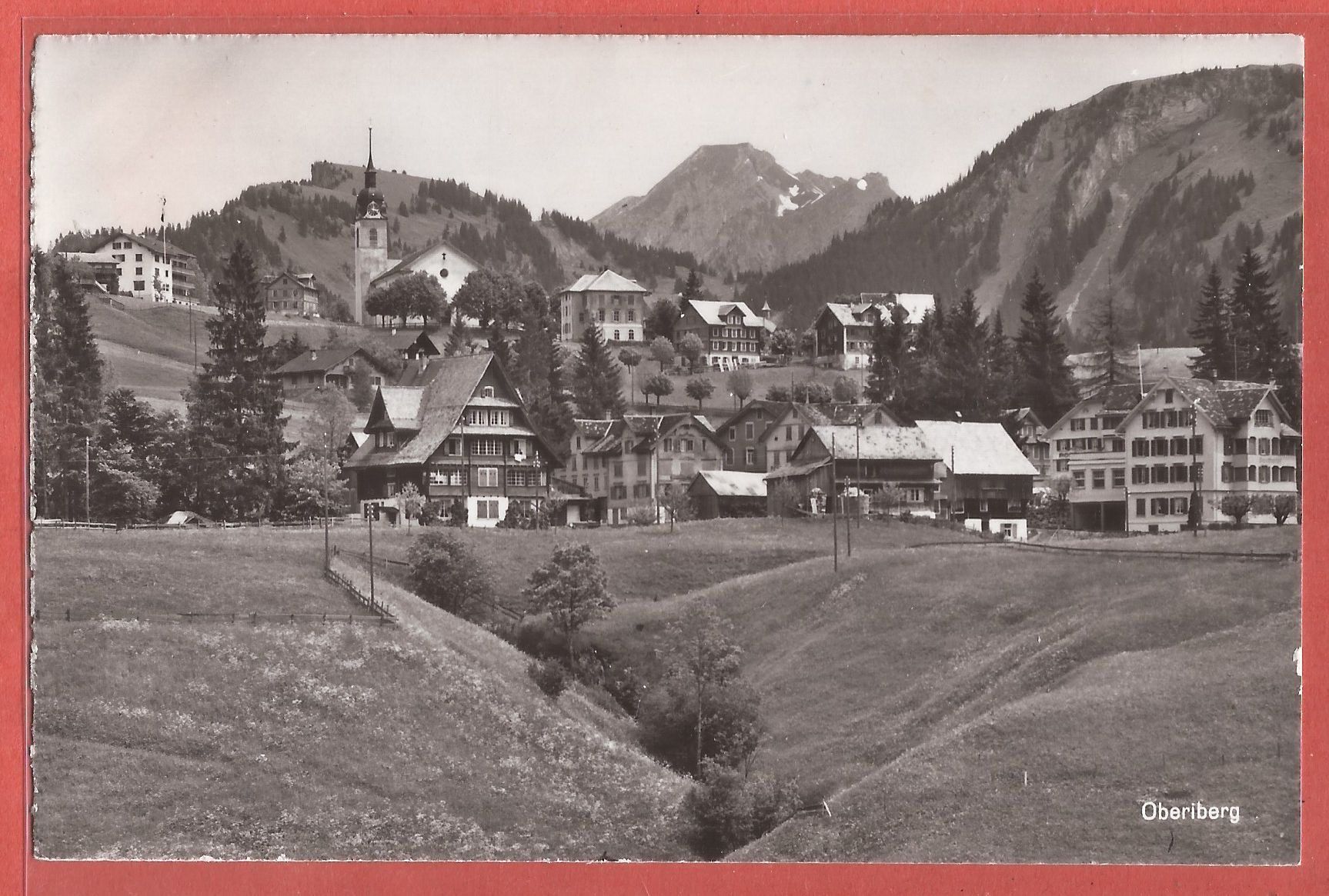 Cartes postales: Oberiberg - 1958 – D'occasion à Fislisbach par Porano