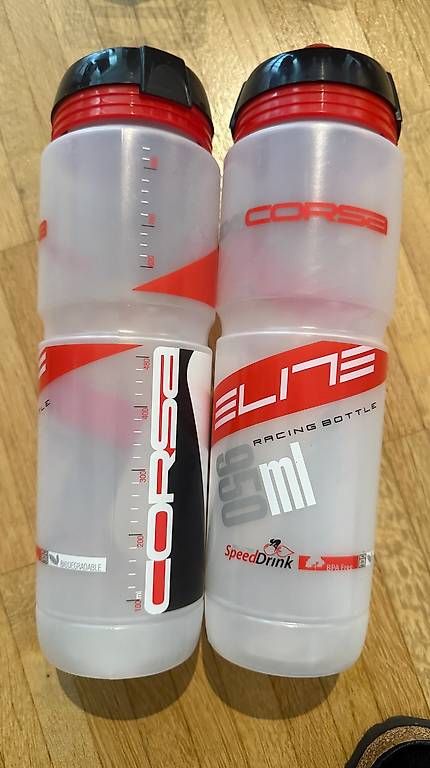 Borracce & Thermos: Elite Corsa 950ml Bidon, transparent – Usato da Binningen venduto da trader76