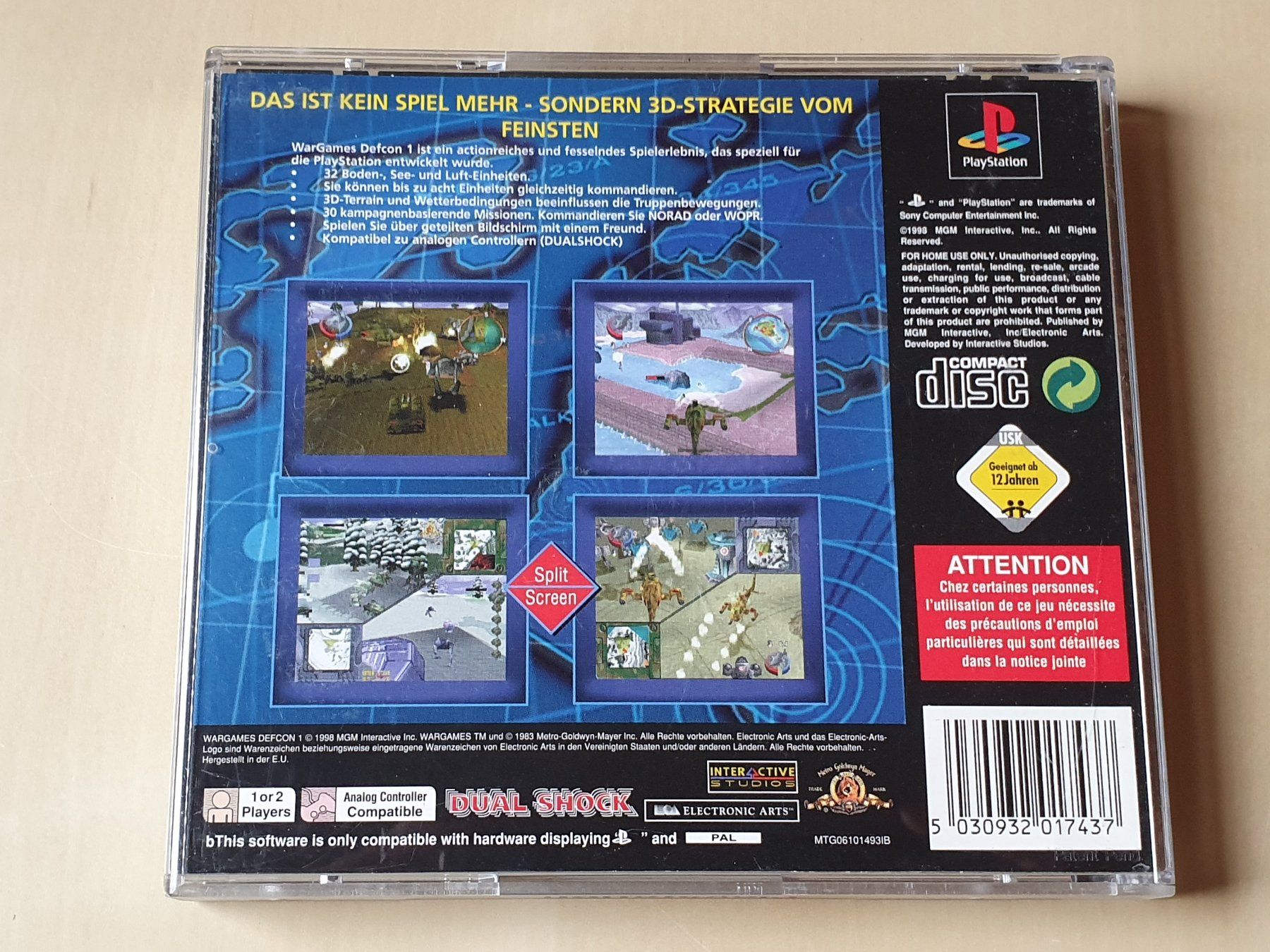 Sony Giochi: Wargames Defcon 1 – Usato da Stansstad venduto da collectorsshop 1