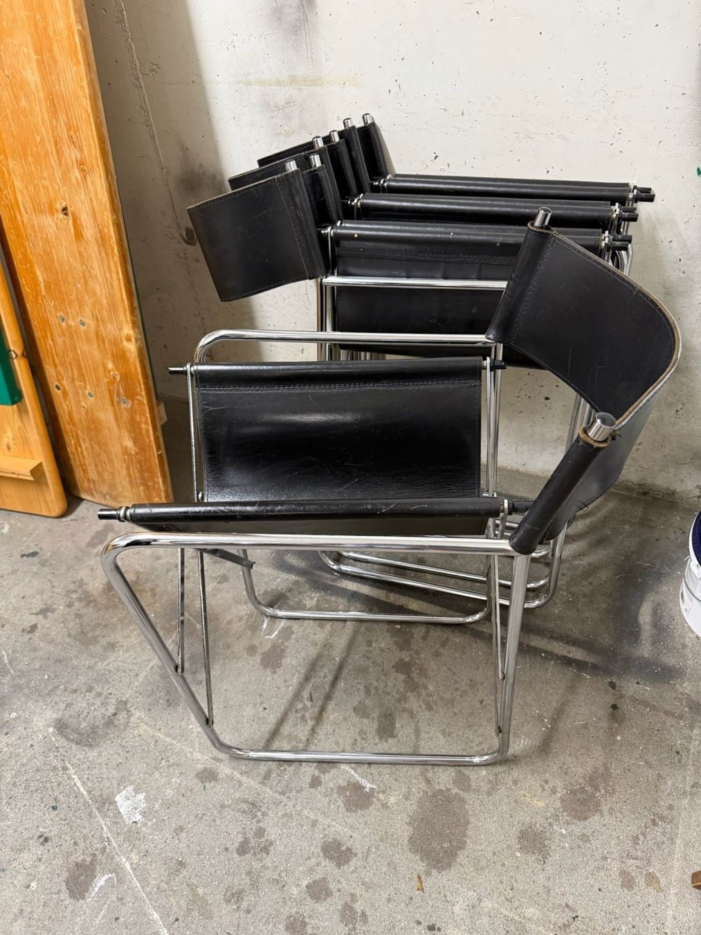 Sedie: klappbare Designer Leder Stühle – Usato da Staufen venduto da MARINTSUM 5