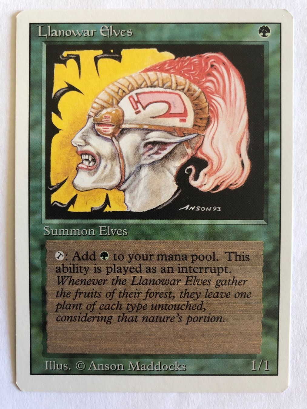 Magic The Gathering Sammelbilder & Trading cards: MTG - Llanowar Elves - #direktkauf – Gebraucht aus Basel von Melchior5