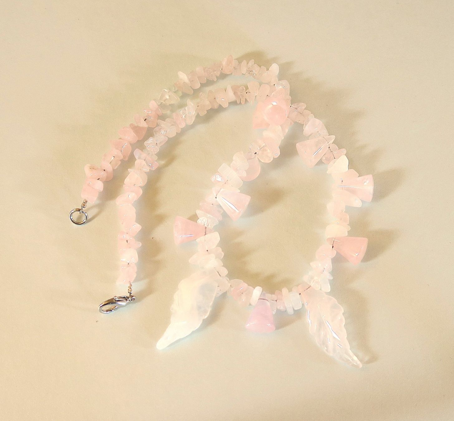 Catenine: Rosenquarperlenkette – Usato da Brittnau venduto da marlenestone 4