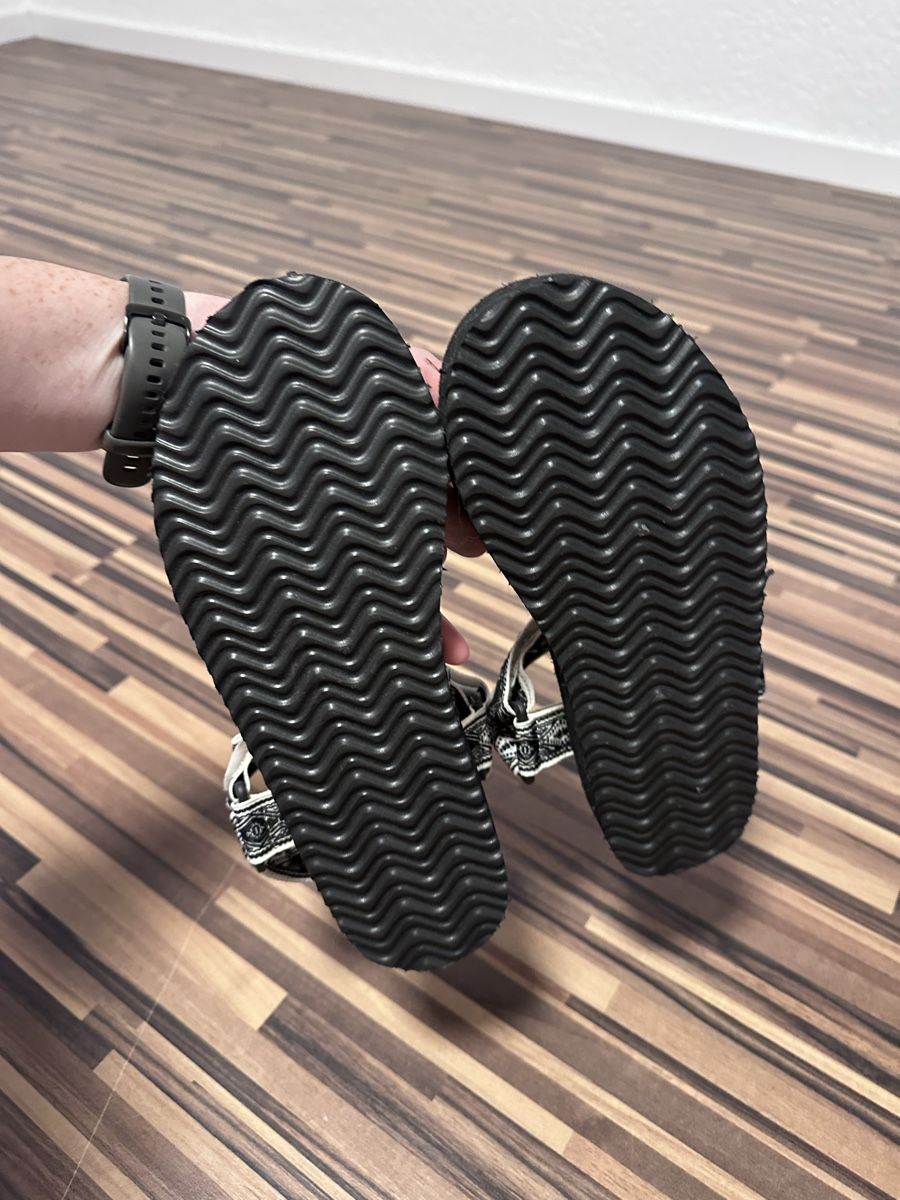 Scarpe da donna: Sandalen schwarz weiss Grösse 38 neu – Nuovo e nell'imballaggio originale da Oftringen venduto da sonjax3 1
