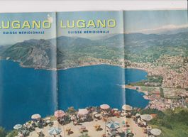 Dépliant touristique Vintage Lugano