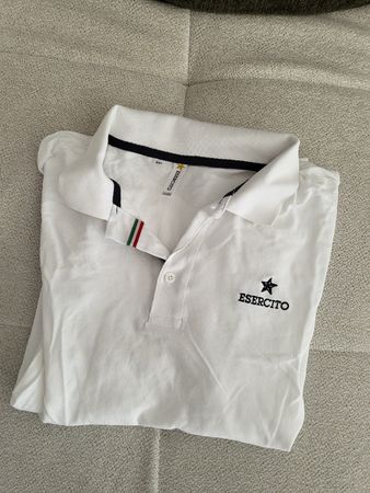 Weisses Esercito Poloshirt, Grösse 3XL