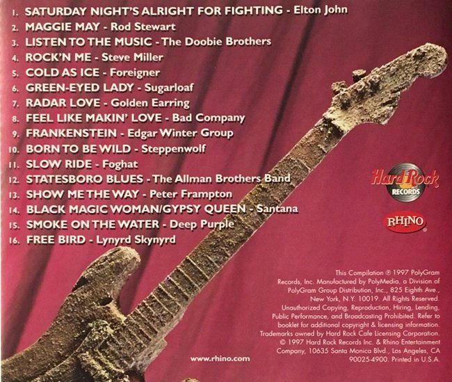 CD: Hard Rock Cafe: Classic Rock – Usato da Grüningen venduto da azulgris 1