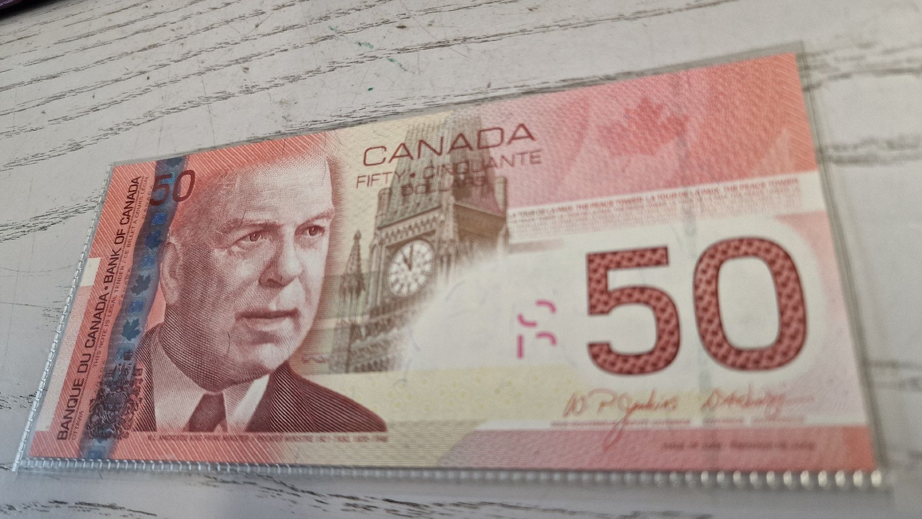 Billets de banque: 50 Dollar Kanada Banknote  – Neuf avec emballage d'origine à Herisau par Antiques.AR