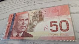 50 Dollar Kanada Banknote 
