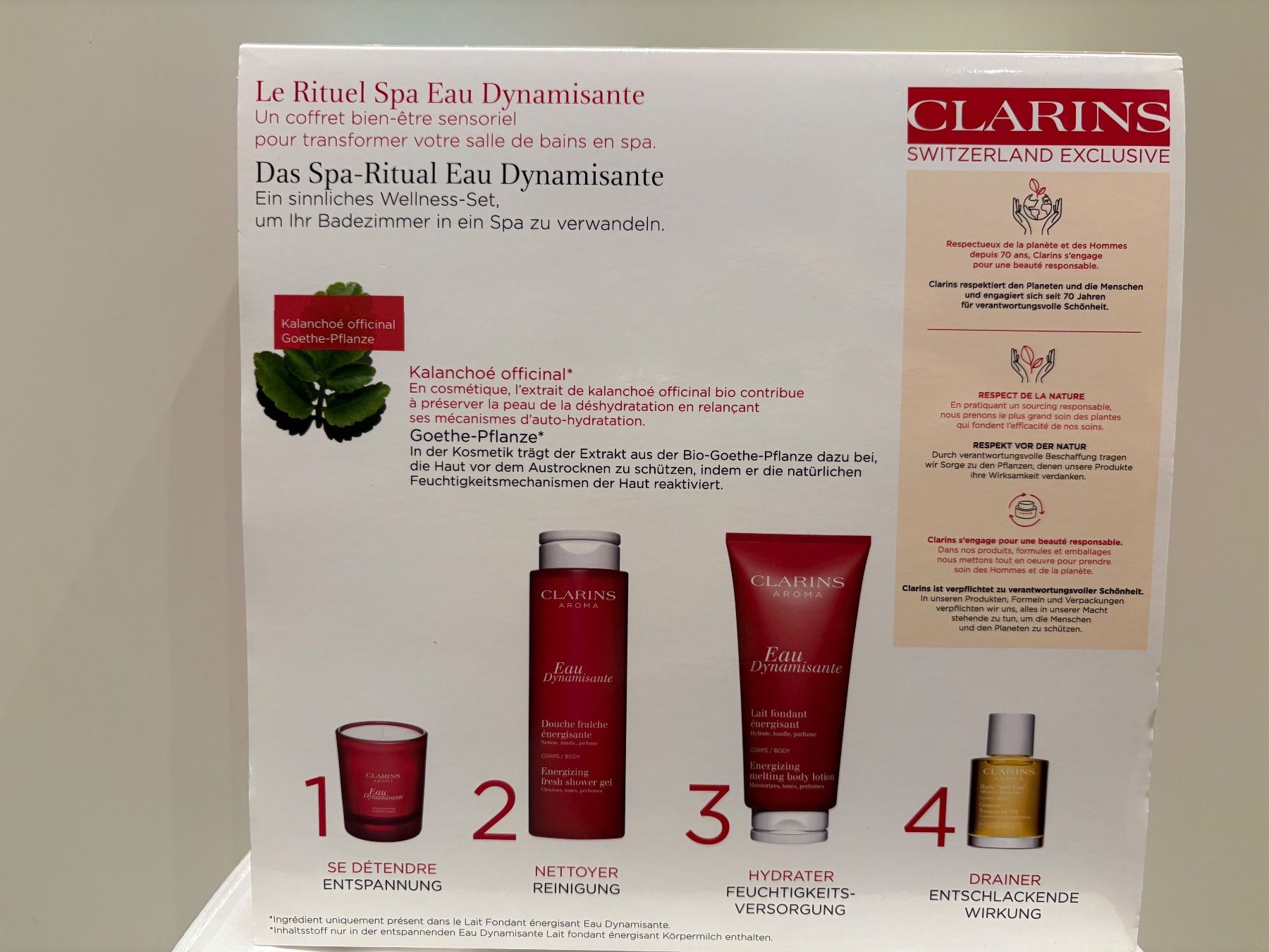 Clarins Idratazione: Clarins Eau Dynamisante Gift set - NEW – Nuovo e nell'imballaggio originale da Muzzano venduto da Sidney_3 1