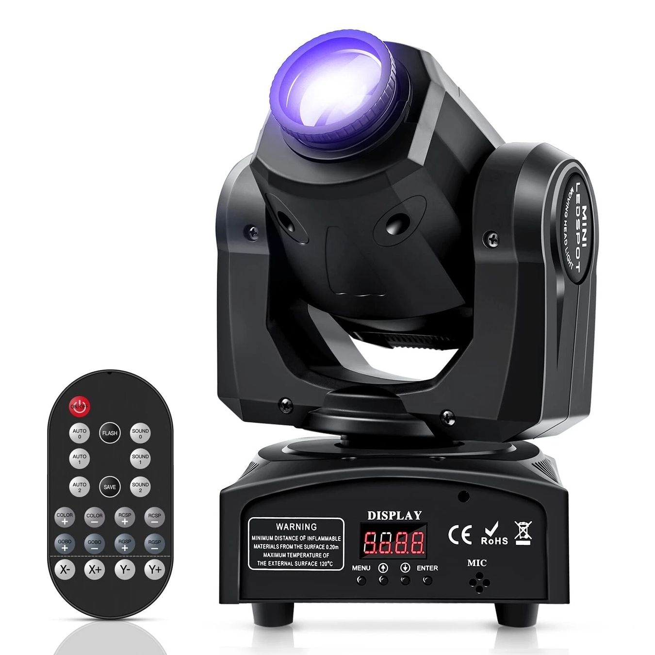 Lampen: U'King Mini Moving Head 50W – Gebraucht aus Uerkheim von Miky3