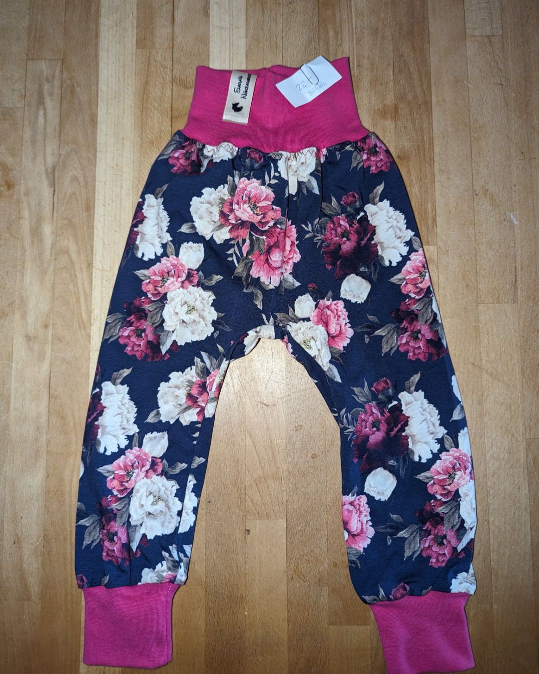 Pantalons: Pumphose Blumen 80/86 – Neuf (Voir description) à Attiswil par Velvet81