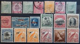 British Kolonien Lot mit alten Werten I