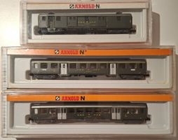 Arnold SBB Leichstahlwagen 3er Set in N