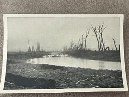 Fotodruck 6x9cm Schlacht Yser 1914 Serie 5
