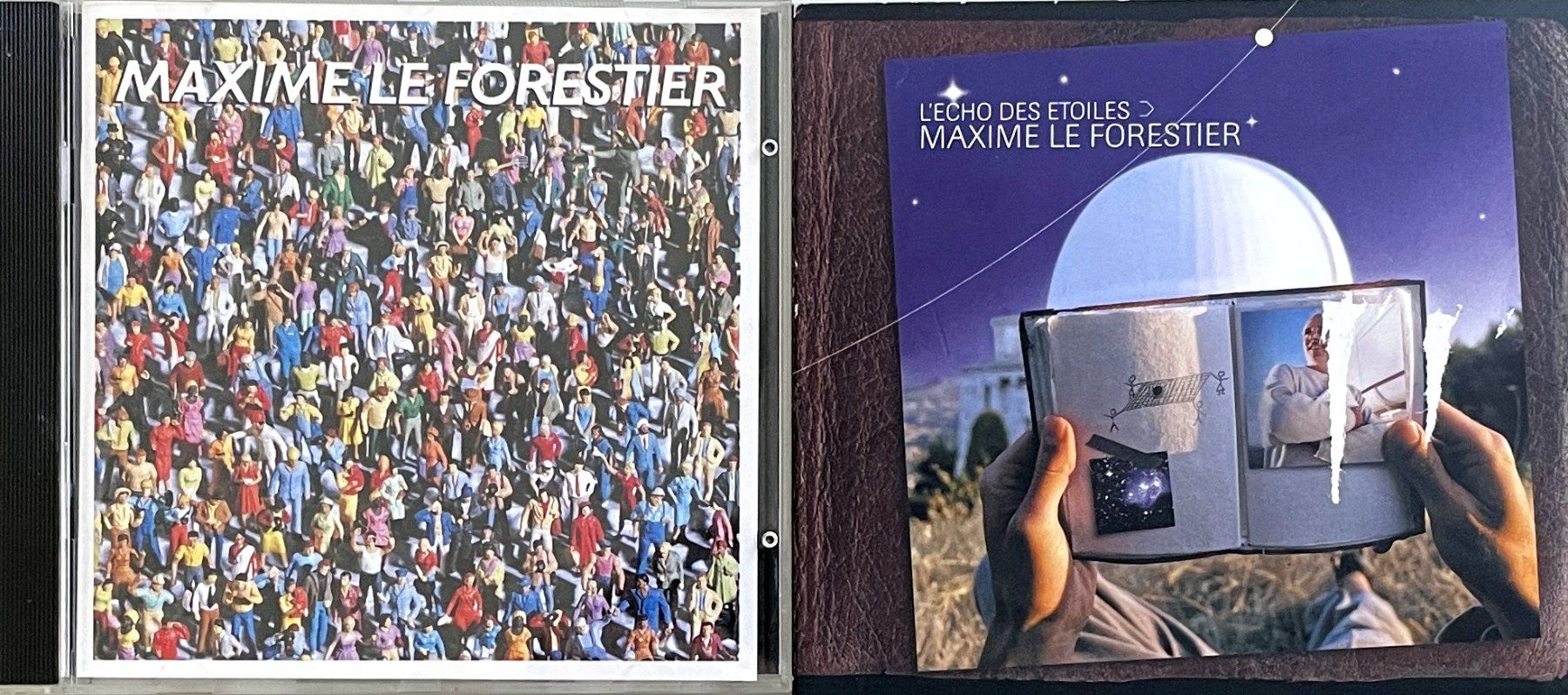 CD: Maxime Le Forestier 2 CD's - L'écho des étoiles & Same – Usato da Savagnier venduto da Ne2065