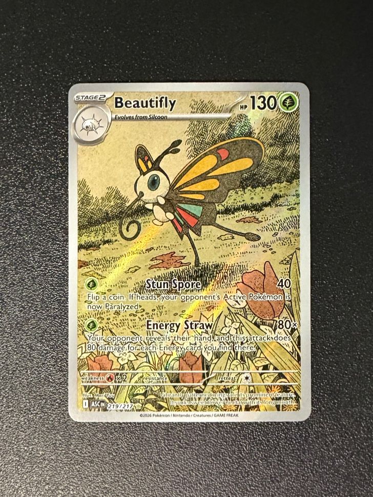 Pokémon Cartes à collectionner: Beautifly #219/217 – Neuf (Voir description) à Niedergösgen par SwissPokeCards