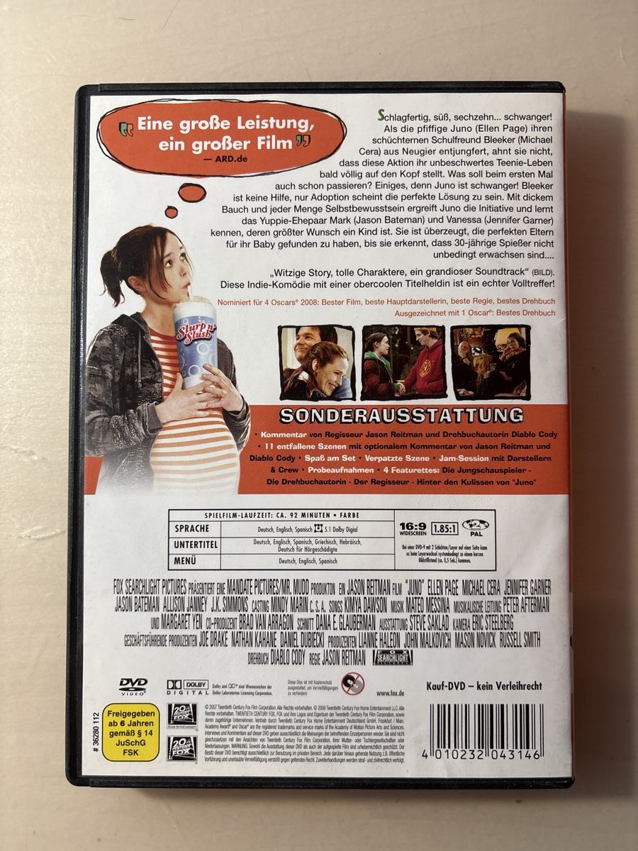 Tous les DVDs: Juno – D'occasion à Ruswil par Slivio_ 1