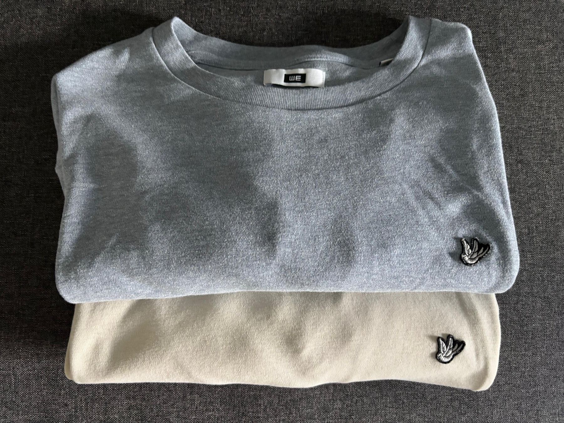 We T-Shirts: WE T-Shirts 2x Eigenmarke Grösse L – Gebraucht aus Winterthur von Majorinho