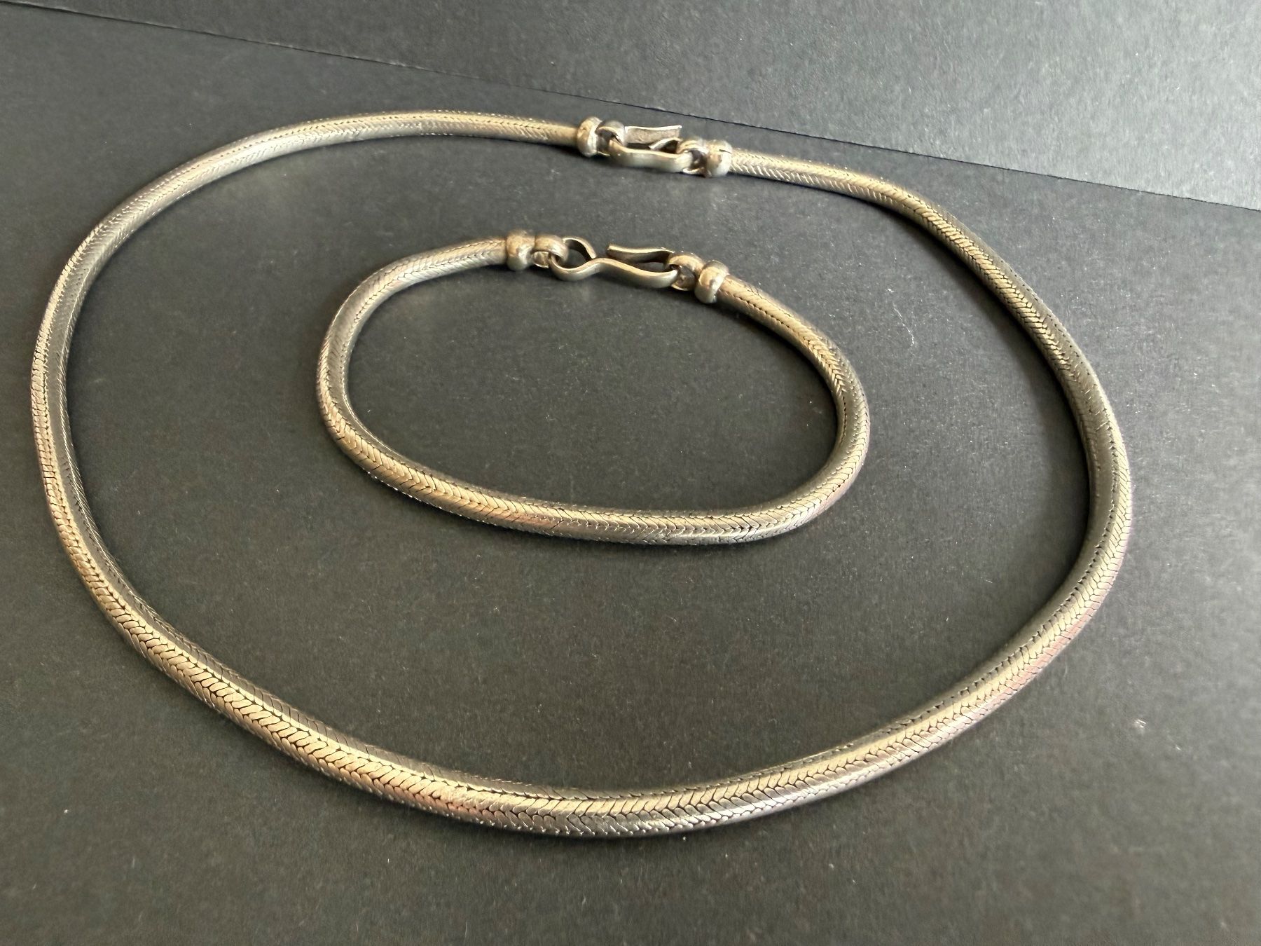 Catenine: Set Silber Kette mit Armband 925 – Usato da Spiegel b. Bern venduto da Rogger72 1